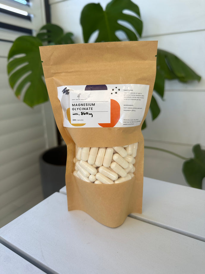 Magnesium Glycinate 850mg Capsule Refills